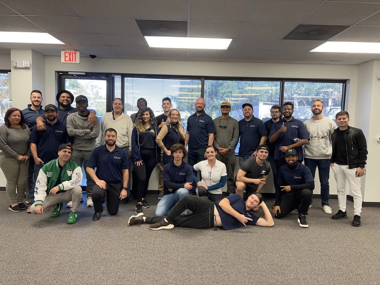 The Sunstorm team together at the Orlando office